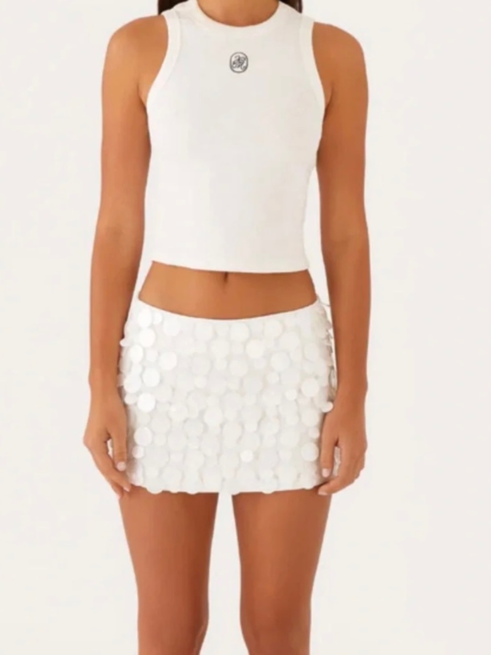 Peppermayo sequin skirt